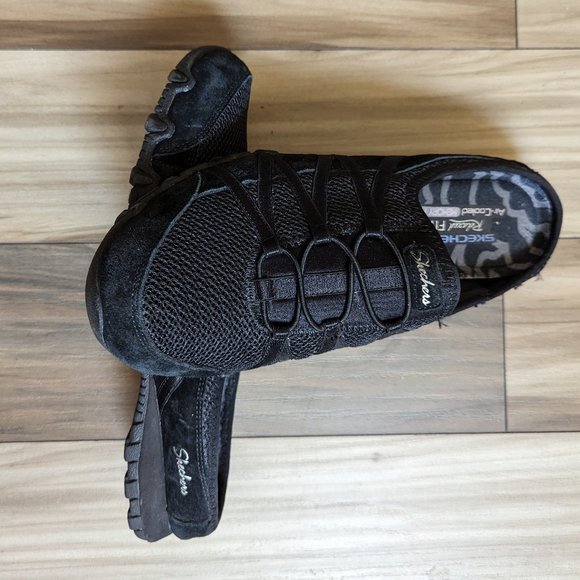 Skechers Women's Relaxed Fit Slip on Sneaker Open Back Sneaker - Black S… - Picture 9 of 10